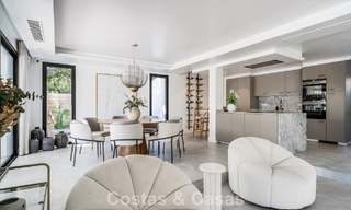 Spacious family villa with contemporary Andalusian charm for sale in Nueva Andalucia’s Golf Valley, Marbella 780454 