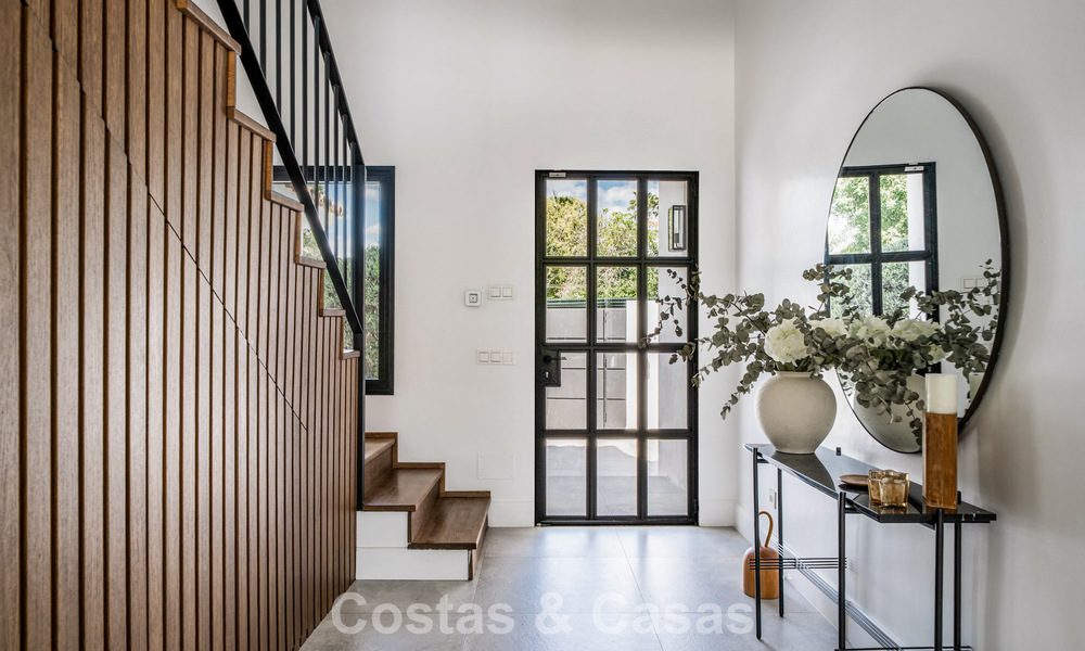 Spacious family villa with contemporary Andalusian charm for sale in Nueva Andalucia’s Golf Valley, Marbella 780462