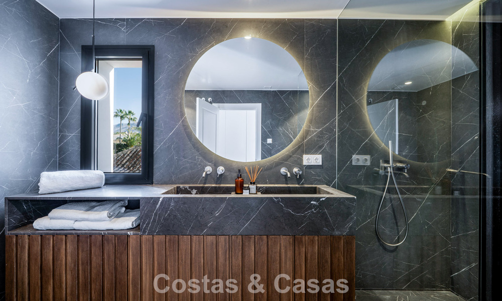 Spacious family villa with contemporary Andalusian charm for sale in Nueva Andalucia’s Golf Valley, Marbella 780464