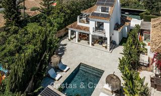Spacious family villa with contemporary Andalusian charm for sale in Nueva Andalucia’s Golf Valley, Marbella 780466 