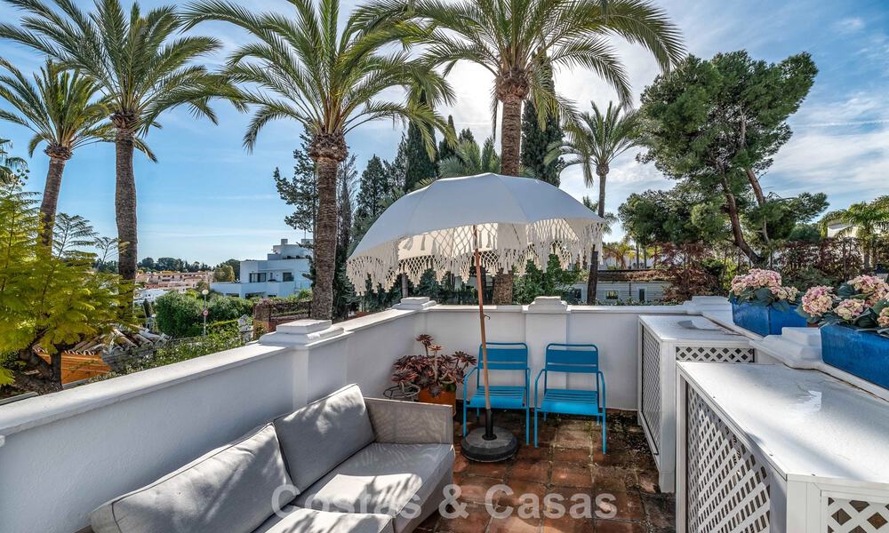 Charming corner townhouse for sale in an exclusive urbanization on Marbella’s Golden Mile 780472