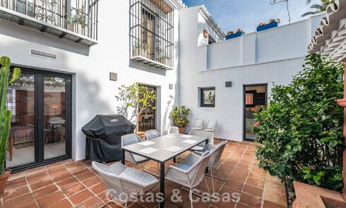 Charming corner townhouse for sale in an exclusive urbanization on Marbella’s Golden Mile 780496