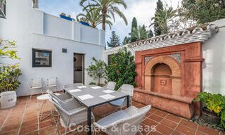 Charming corner townhouse for sale in an exclusive urbanization on Marbella’s Golden Mile 780497 