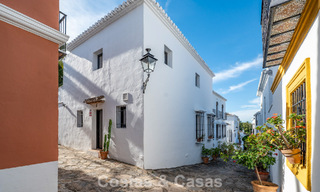 Charming corner townhouse for sale in an exclusive urbanization on Marbella’s Golden Mile 780498 