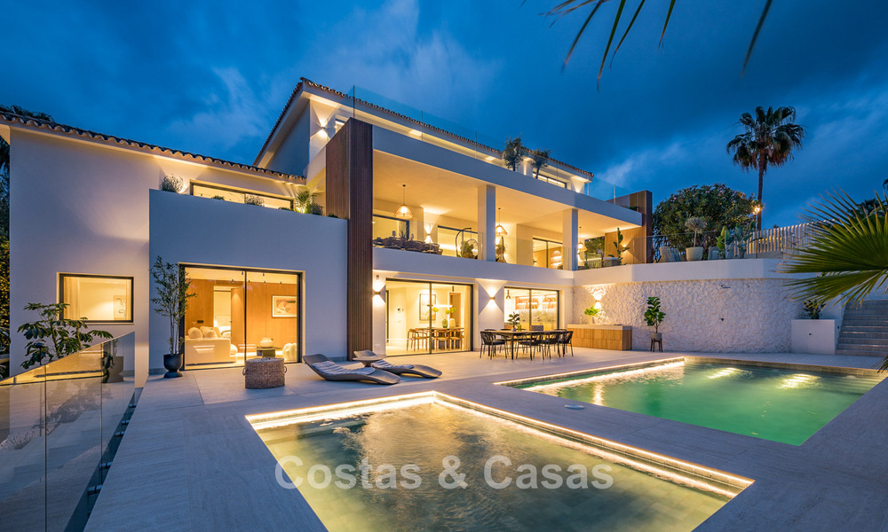 Brand new Mediterranean luxury villa for sale, close to amenities on the east side of Marbella 780505