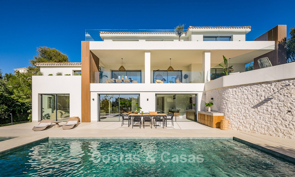 Brand new Mediterranean luxury villa for sale, close to amenities on the east side of Marbella 780522