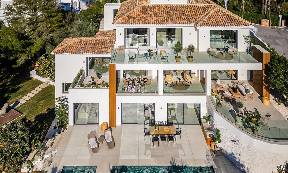 Brand new Mediterranean luxury villa for sale, close to amenities on the east side of Marbella 780549