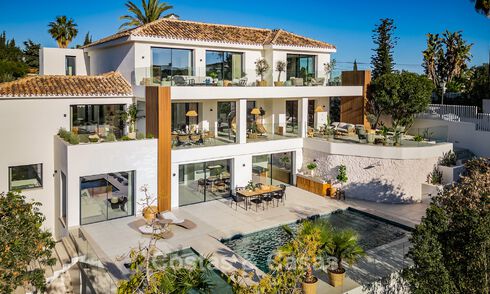 Brand new Mediterranean luxury villa for sale, close to amenities on the east side of Marbella 780553