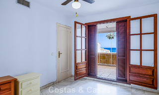Townhouse for sale with sea views in a frontline beach complex close to Estepona centre 780557 