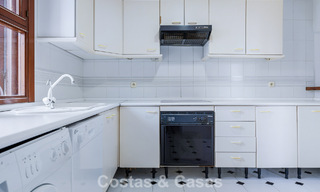 Townhouse for sale with sea views in a frontline beach complex close to Estepona centre 780560 