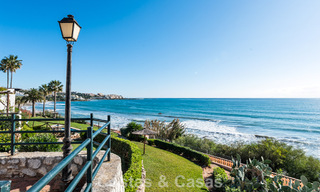 Townhouse for sale with sea views in a frontline beach complex close to Estepona centre 780571 