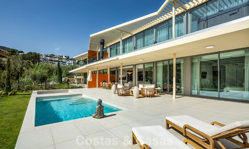 New luxury apartment for sale with large private garden and pool in a high-end lifestyle resort in Benalmadena, Costa del Sol 780573