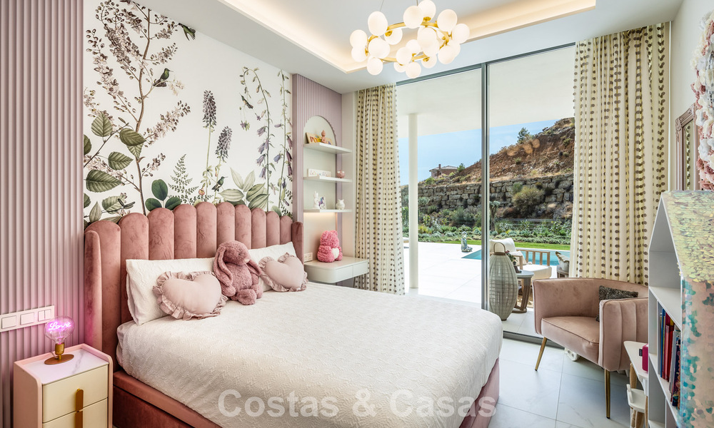 New luxury apartment for sale with large private garden and pool in a high-end lifestyle resort in Benalmadena, Costa del Sol 780585