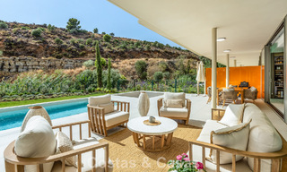 New luxury apartment for sale with large private garden and pool in a high-end lifestyle resort in Benalmadena, Costa del Sol 780592 
