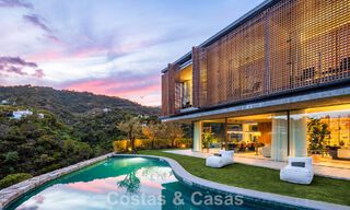 State-of-the-art luxury villa with breathtaking views for sale in exclusive El Madroñal, Benahavis - Marbella 780606 