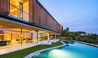 State-of-the-art luxury villa with breathtaking views for sale in exclusive El Madroñal, Benahavis - Marbella 780607 