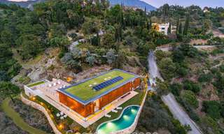 State-of-the-art luxury villa with breathtaking views for sale in exclusive El Madroñal, Benahavis - Marbella 780613 
