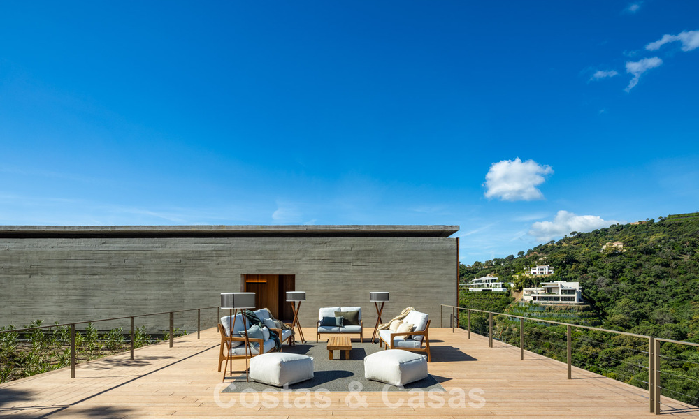 State-of-the-art luxury villa with breathtaking views for sale in exclusive El Madroñal, Benahavis - Marbella 780616
