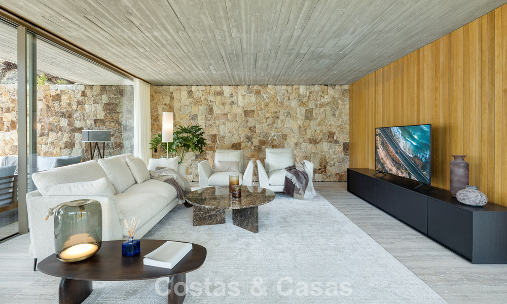 State-of-the-art luxury villa with breathtaking views for sale in exclusive El Madroñal, Benahavis - Marbella 780634