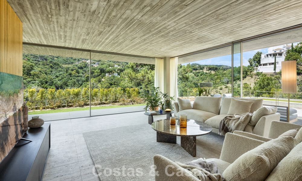 State-of-the-art luxury villa with breathtaking views for sale in exclusive El Madroñal, Benahavis - Marbella 780635