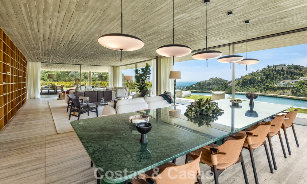 State-of-the-art luxury villa with breathtaking views for sale in exclusive El Madroñal, Benahavis - Marbella 780639