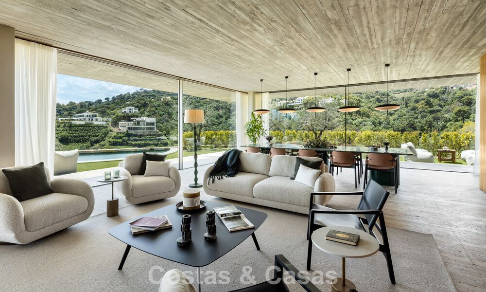 State-of-the-art luxury villa with breathtaking views for sale in exclusive El Madroñal, Benahavis - Marbella 780641