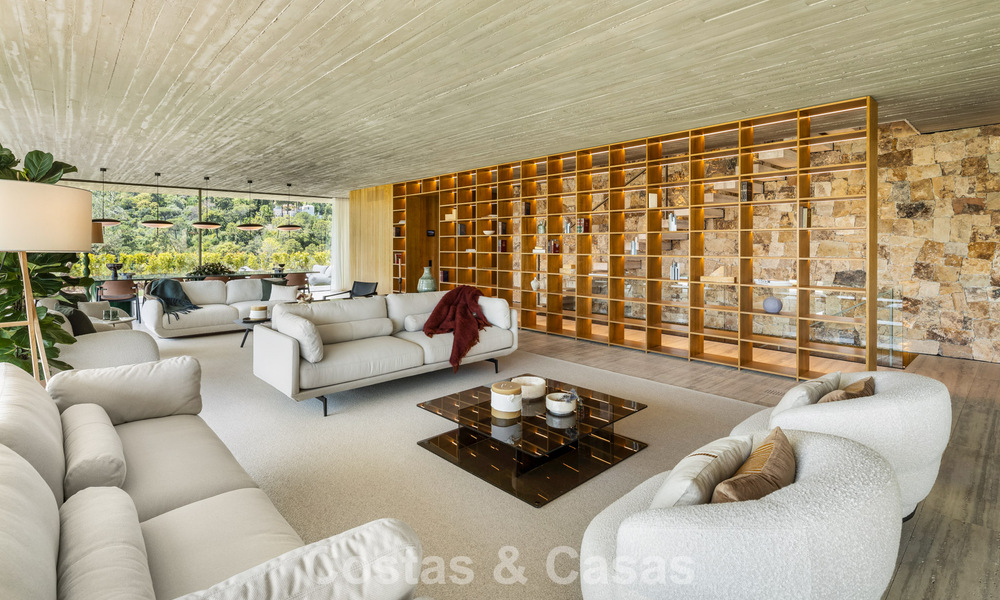 State-of-the-art luxury villa with breathtaking views for sale in exclusive El Madroñal, Benahavis - Marbella 780643