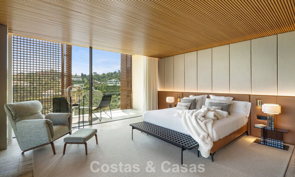 State-of-the-art luxury villa with breathtaking views for sale in exclusive El Madroñal, Benahavis - Marbella 780647