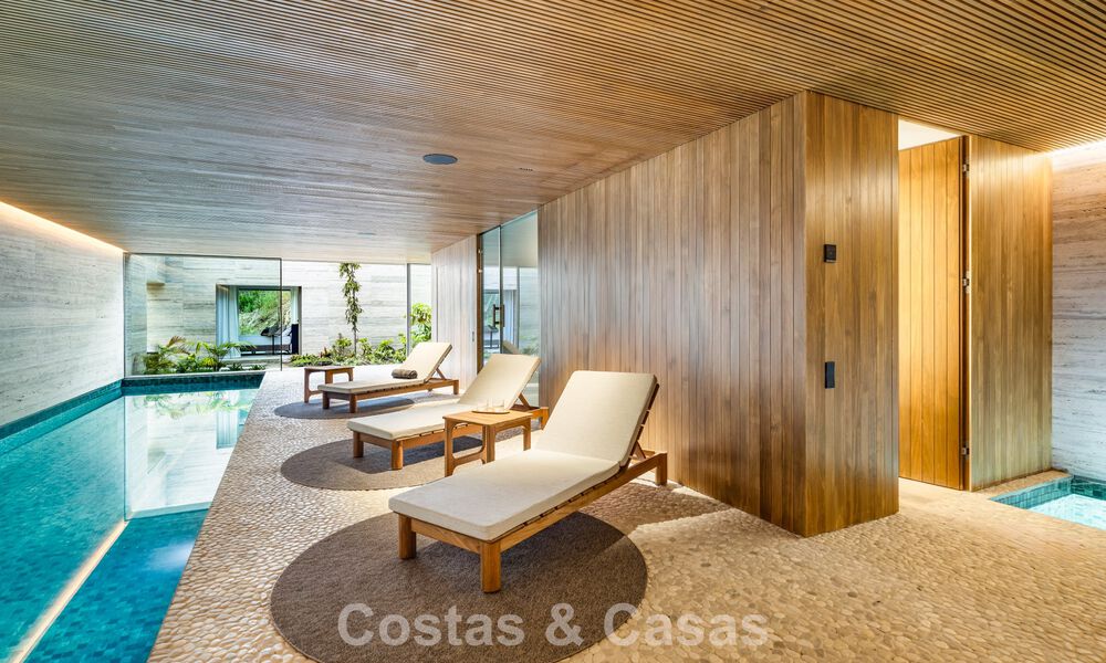 State-of-the-art luxury villa with breathtaking views for sale in exclusive El Madroñal, Benahavis - Marbella 780658