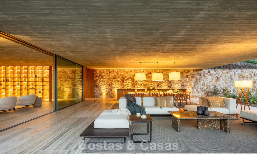 State-of-the-art luxury villa with breathtaking views for sale in exclusive El Madroñal, Benahavis - Marbella 780663