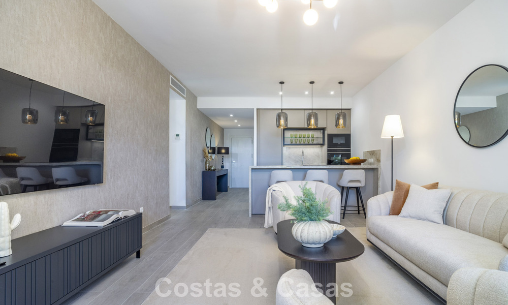 Renovated 3-bedroom garden apartment within walking distance to Puerto Banus in Nueva Andalucia, Marbella 780664