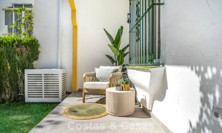 Renovated 3-bedroom garden apartment within walking distance to Puerto Banus in Nueva Andalucia, Marbella 780667 