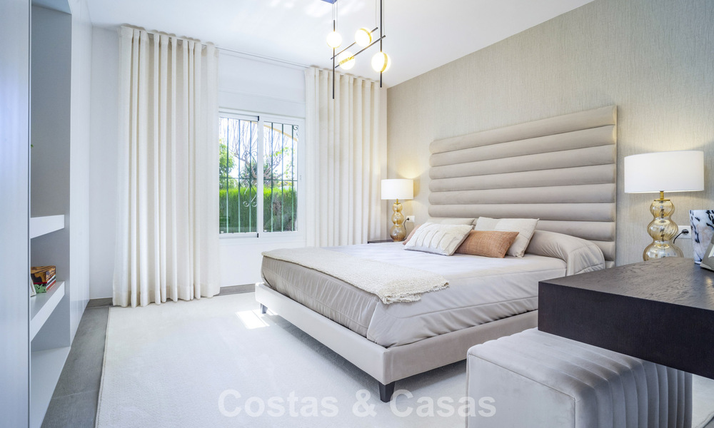Renovated 3-bedroom garden apartment within walking distance to Puerto Banus in Nueva Andalucia, Marbella 780669