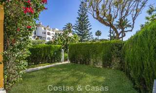 Renovated 3-bedroom garden apartment within walking distance to Puerto Banus in Nueva Andalucia, Marbella 780671 
