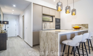 Renovated 3-bedroom garden apartment within walking distance to Puerto Banus in Nueva Andalucia, Marbella 780673 