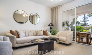 Renovated 3-bedroom garden apartment within walking distance to Puerto Banus in Nueva Andalucia, Marbella 780677 