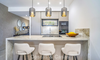 Renovated 3-bedroom garden apartment within walking distance to Puerto Banus in Nueva Andalucia, Marbella 780680 