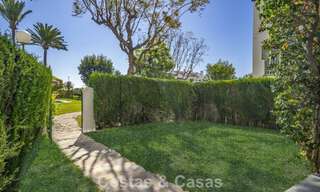 Renovated 3-bedroom garden apartment within walking distance to Puerto Banus in Nueva Andalucia, Marbella 780682 