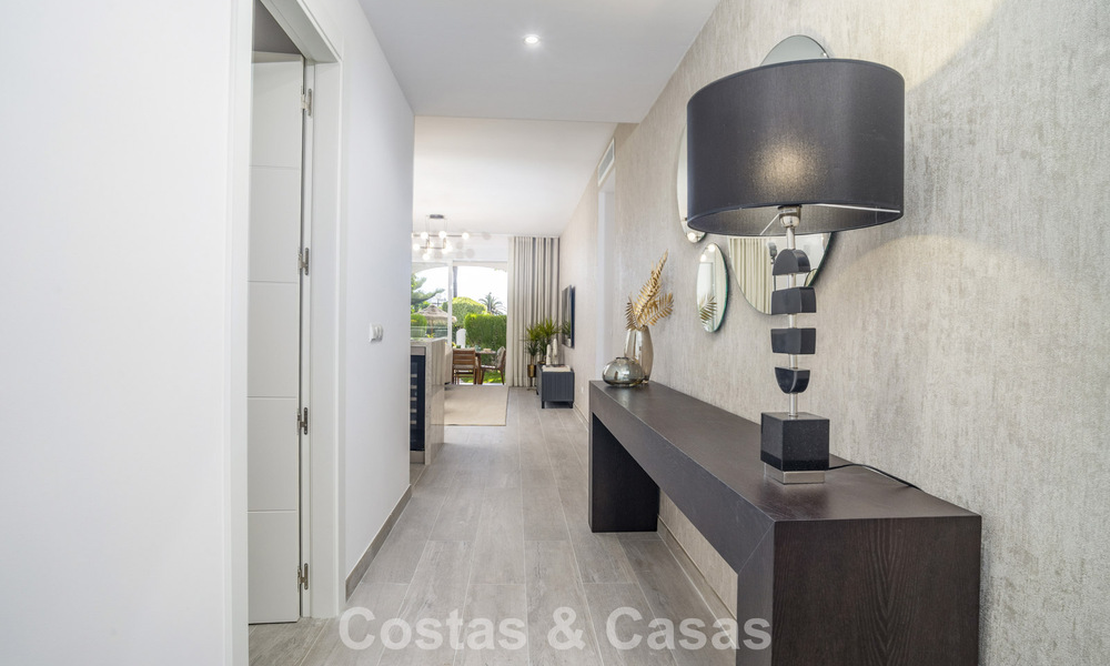 Renovated 3-bedroom garden apartment within walking distance to Puerto Banus in Nueva Andalucia, Marbella 780687