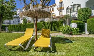 Renovated 3-bedroom garden apartment within walking distance to Puerto Banus in Nueva Andalucia, Marbella 780691 