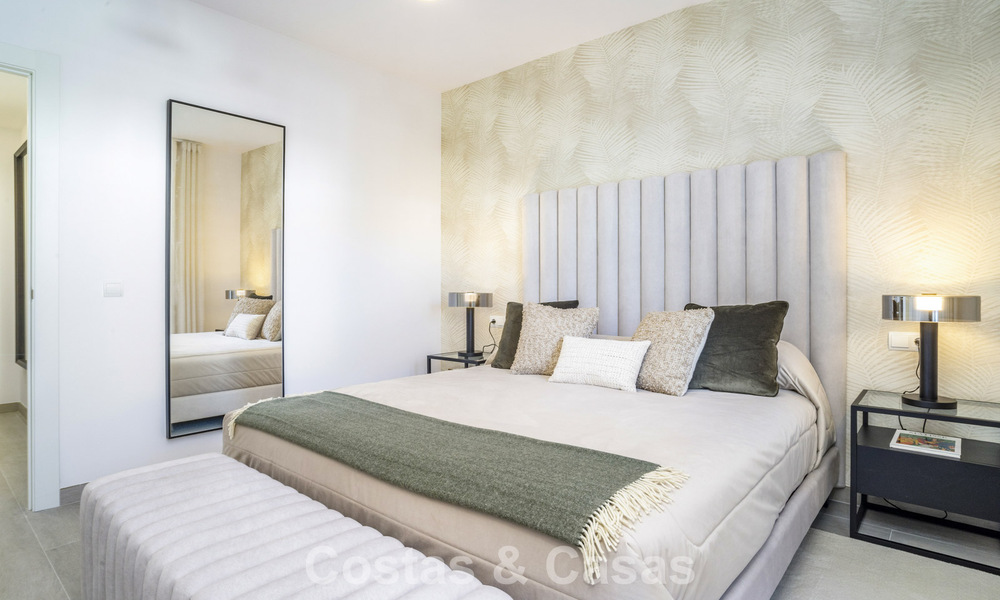 Renovated 3-bedroom garden apartment within walking distance to Puerto Banus in Nueva Andalucia, Marbella 780694