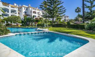 Renovated 3-bedroom garden apartment within walking distance to Puerto Banus in Nueva Andalucia, Marbella 780695 
