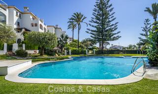 Renovated 3-bedroom garden apartment within walking distance to Puerto Banus in Nueva Andalucia, Marbella 780703 