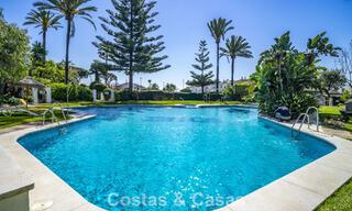 Renovated 3-bedroom garden apartment within walking distance to Puerto Banus in Nueva Andalucia, Marbella 780705 