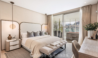 Superior garden apartment with panoramic sea views for sale in La Quinta, Marbella - Benahavis 780711 