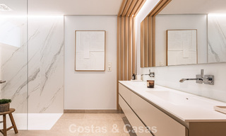 Superior garden apartment with panoramic sea views for sale in La Quinta, Marbella - Benahavis 780712 