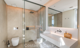Move-in ready, modern-sleek penthouse with panoramic sea views for sale, in a luxury resort near Marbella town 780741 