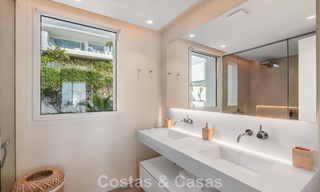 Move-in ready, modern-sleek penthouse with panoramic sea views for sale, in a luxury resort near Marbella town 780744 