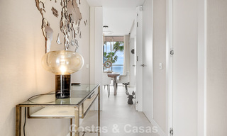 Luxurious, modern apartment with sea views for sale directly on the beach in Estepona, Costa del Sol 780784 