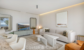 Luxurious, modern apartment with sea views for sale directly on the beach in Estepona, Costa del Sol 780799 